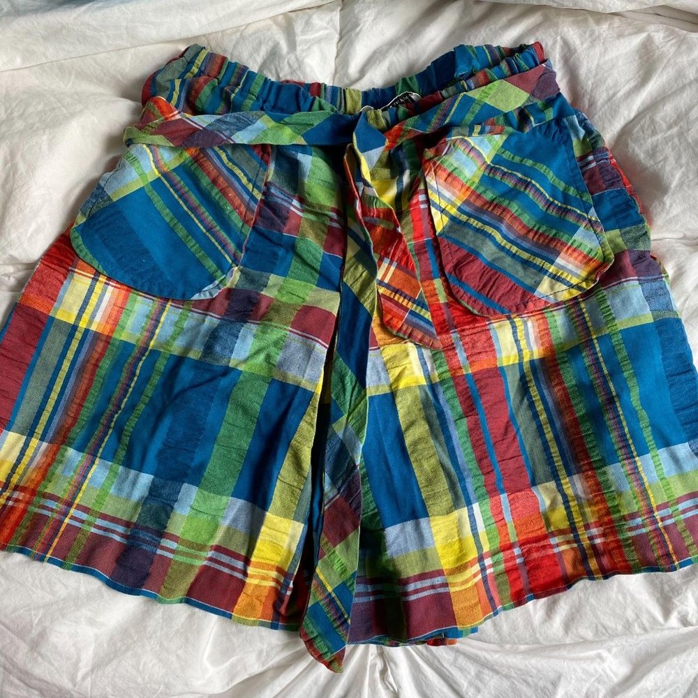 Patty Woodard California Vintage Short/ Skort Plai